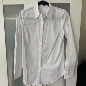 New Ann Taylor - Regular Size 4 White Tailored But